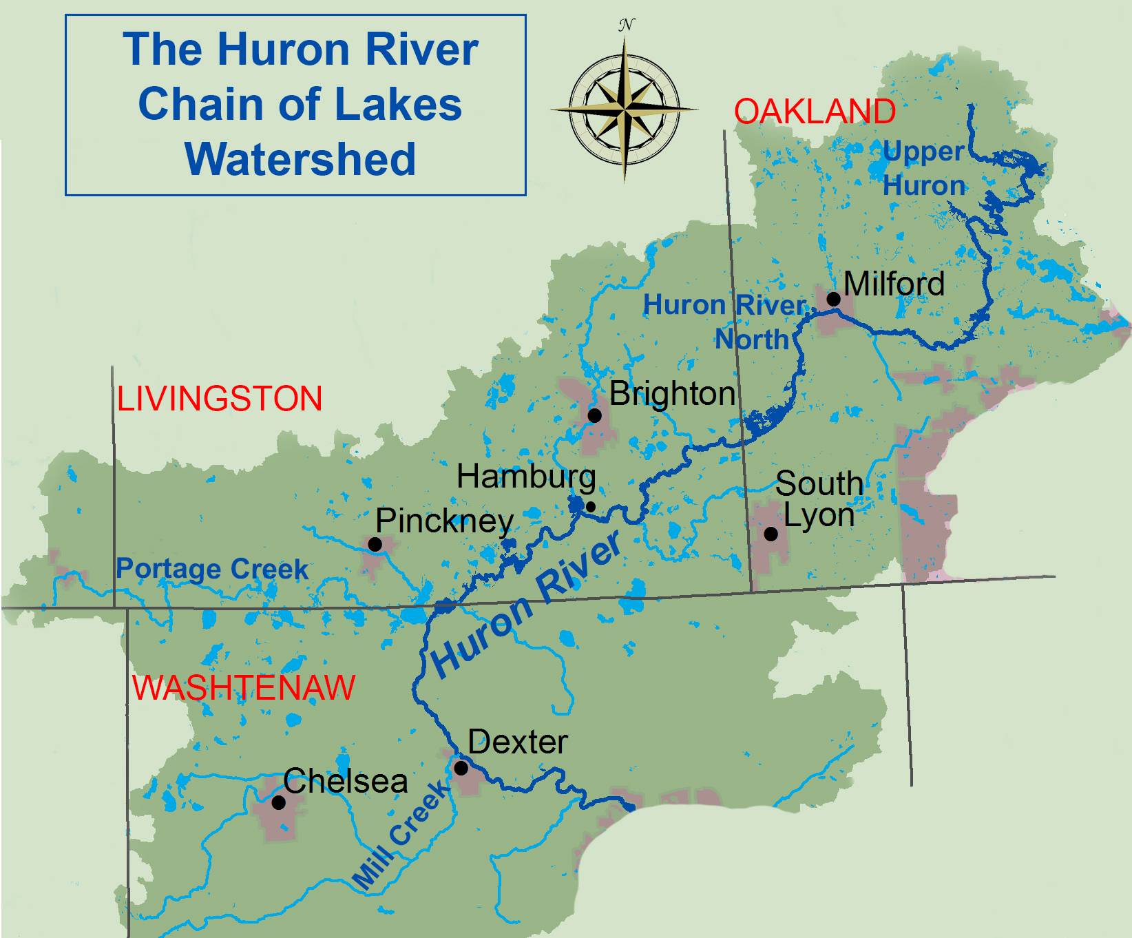 Huron_River_Michigan_map 6